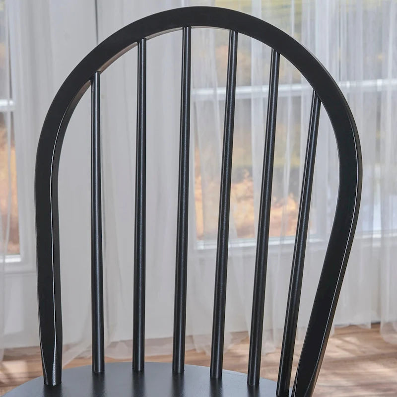 Chaises de salle à manger à barreaux hauts style ferme (lot de 2) par - 36H