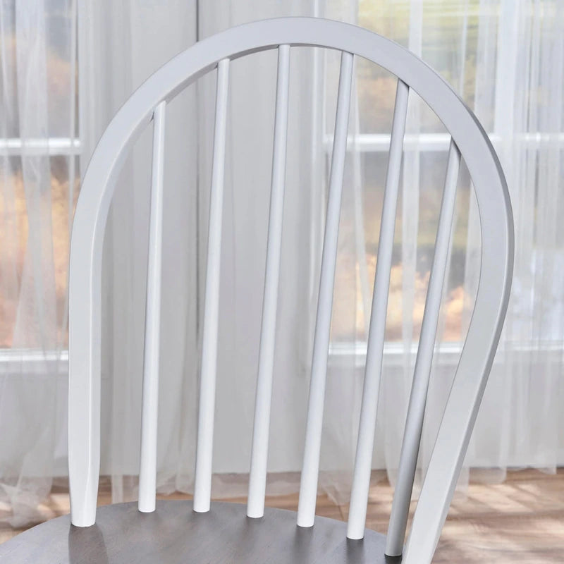 Chaises de salle à manger à barreaux hauts style ferme (lot de 2) par - 36H