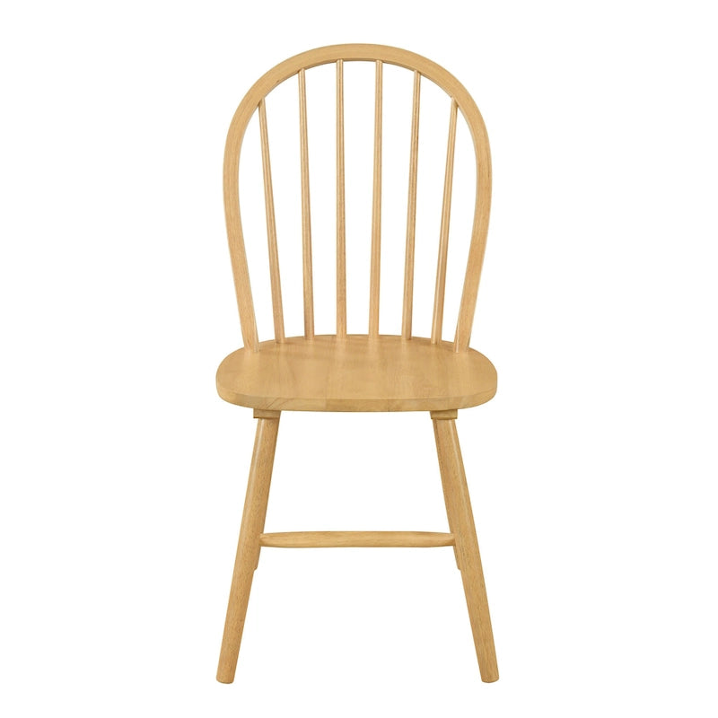 Chaises de salle à manger à barreaux hauts style ferme (lot de 2) par - 36H
