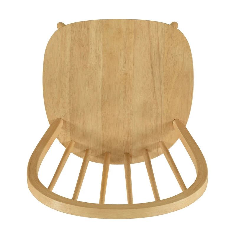 Chaises de salle à manger à barreaux hauts style ferme (lot de 2) par - 36H