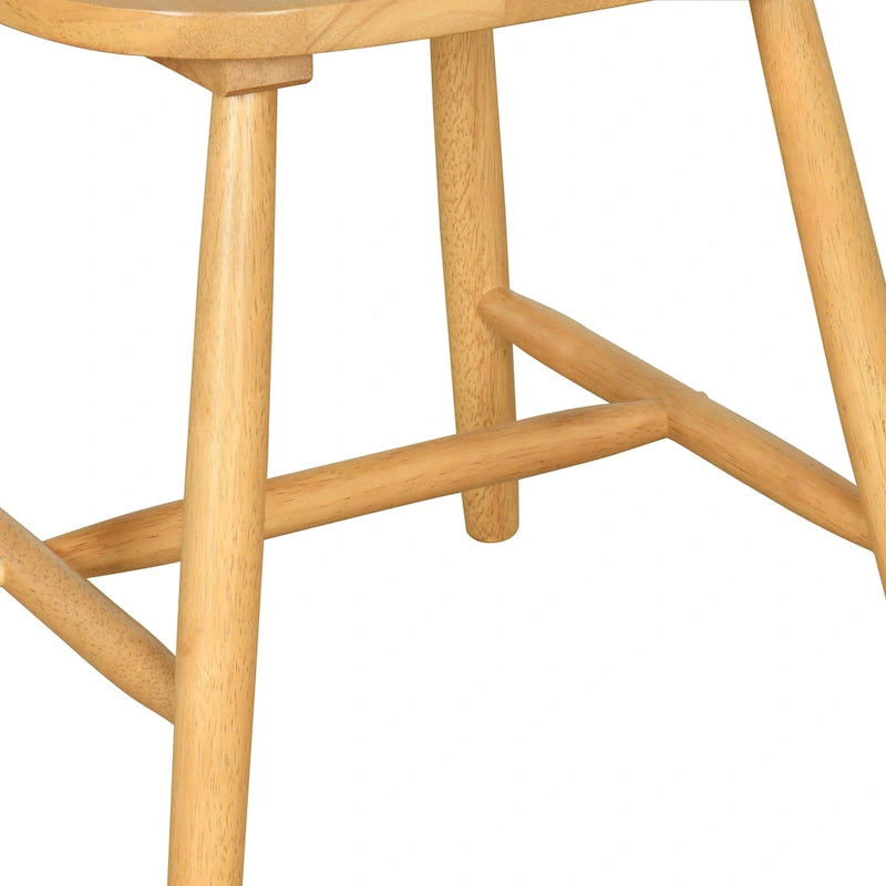 Chaises de salle à manger à barreaux hauts style ferme (lot de 2) par - 36H