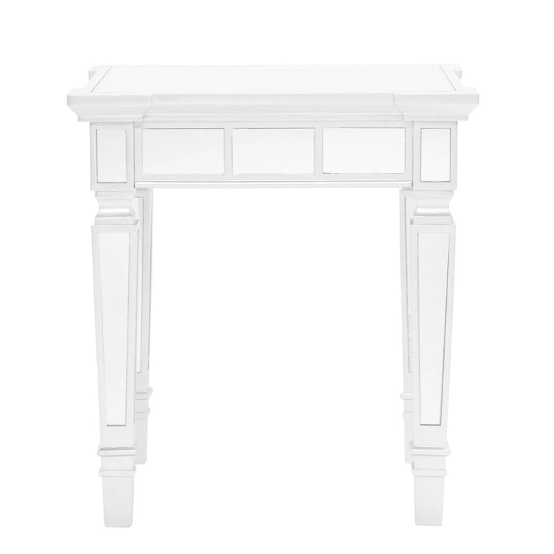 Table d'appoint carrée miroir Olivia Glam