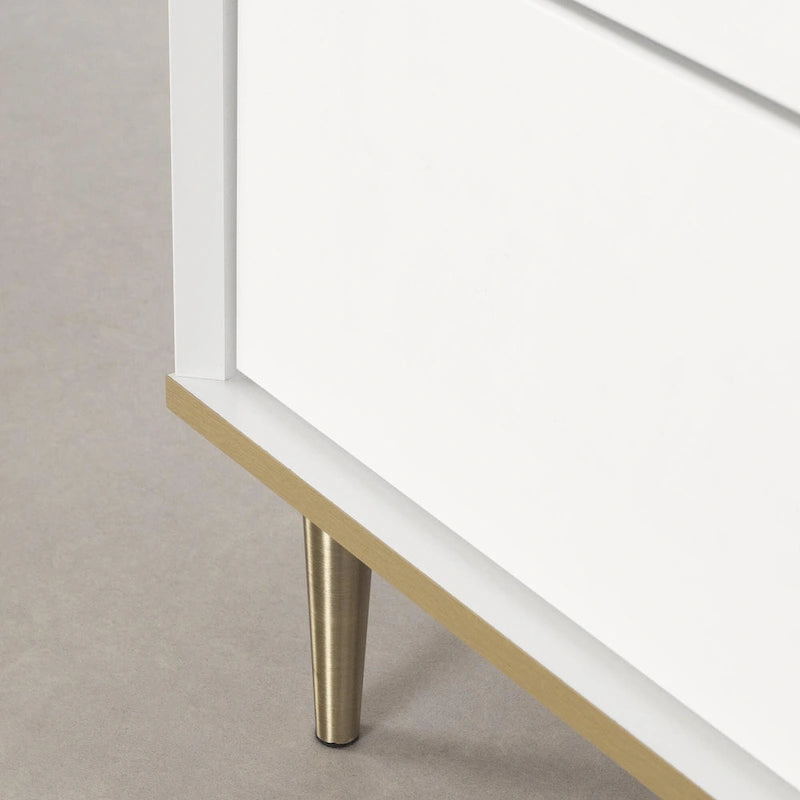 Commode double à 6 tiroirs Dylane