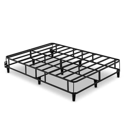 Cadre de lit sommier tapissier 2-en-1 de 14 pouces pour lit King size
