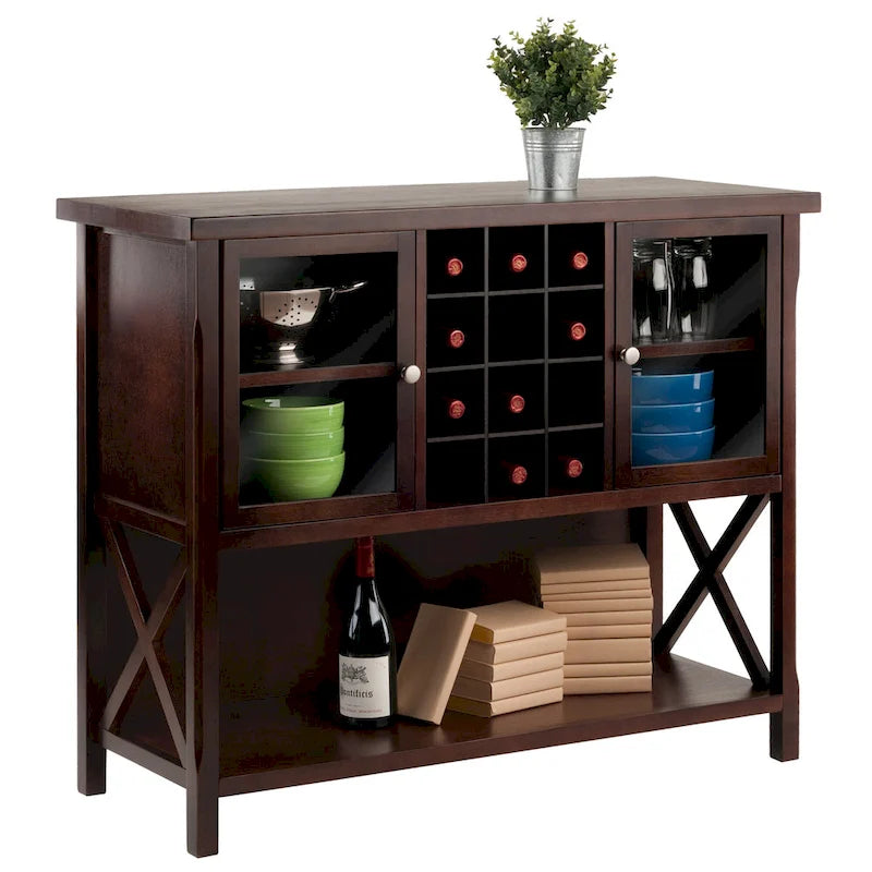 Bahut, Cappuccino - 43,8W x 18P x 35,9H