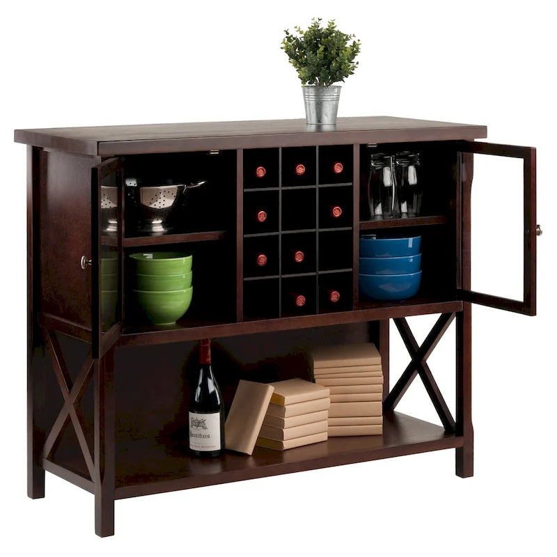 Bahut, Cappuccino - 43,8W x 18P x 35,9H