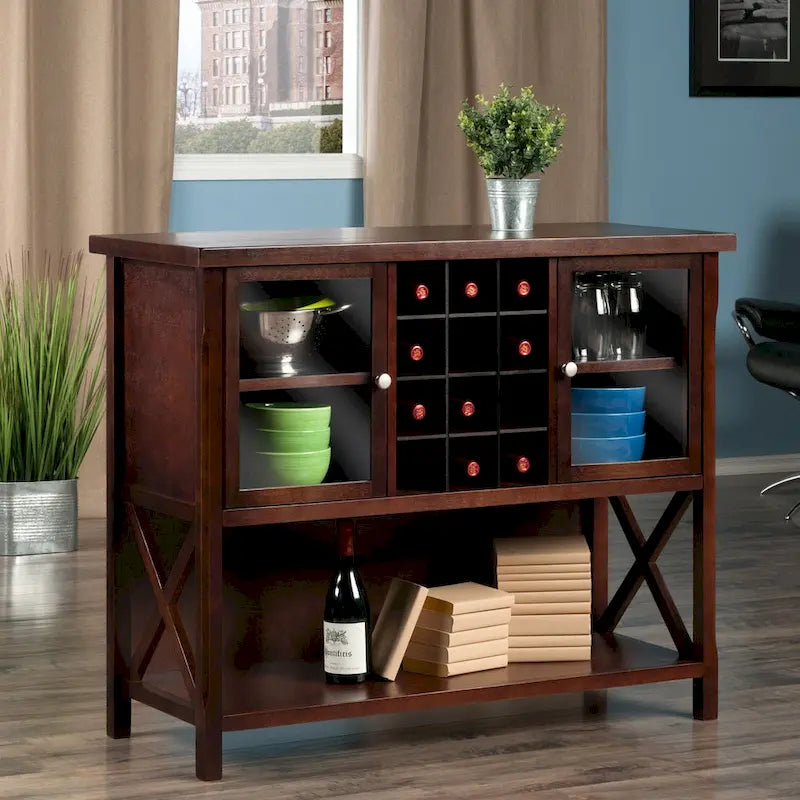 Bahut, Cappuccino - 43,8W x 18P x 35,9H
