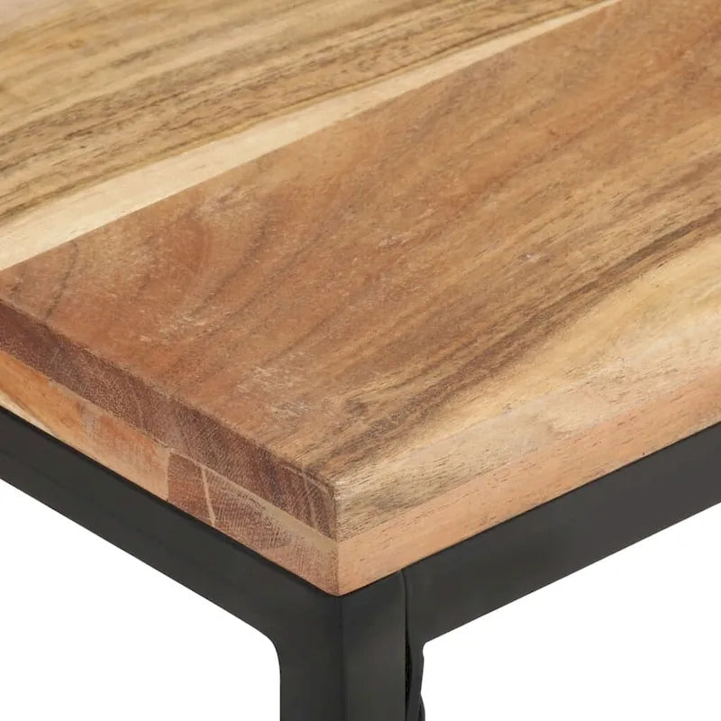Table Basse 110x60x35 cm Bois d'Acacia Massif - 110 x 60 x 35