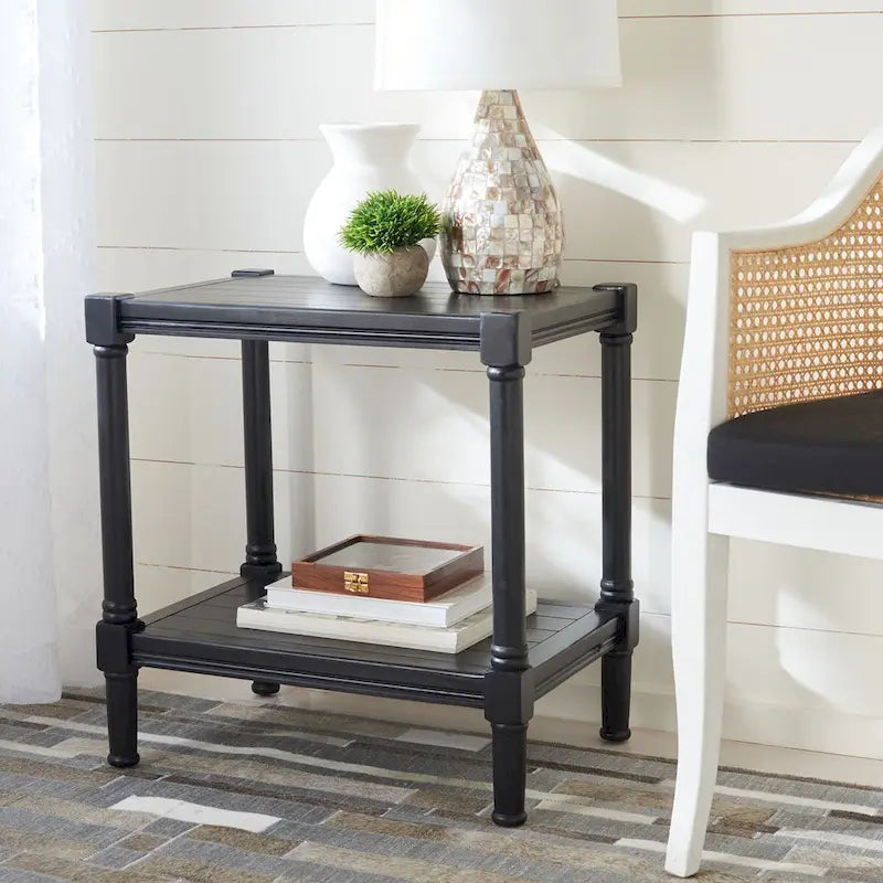 Table d'appoint rectangulaire - 22 L x 15,8 P x 22,8 H - 22Lx16Px23H