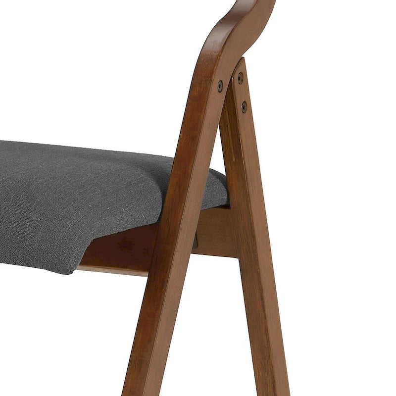 Chaises de salle à manger pliantes rembourrées, lot de 2