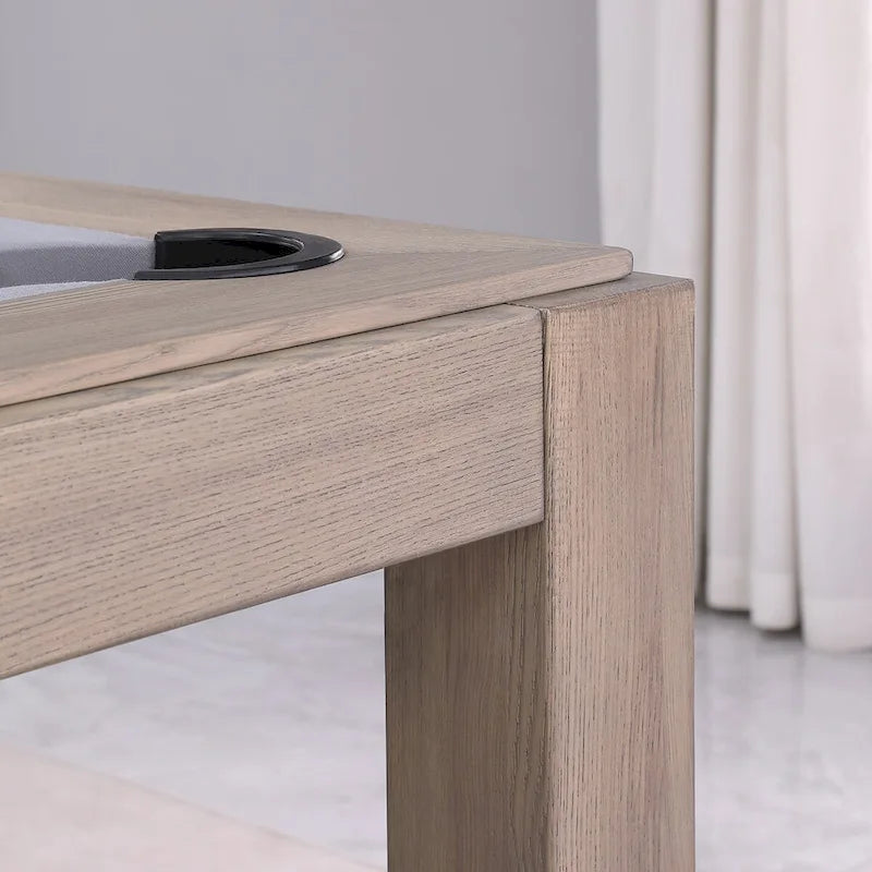 Table de billard de 2,13 m avec plateau de salle à manger