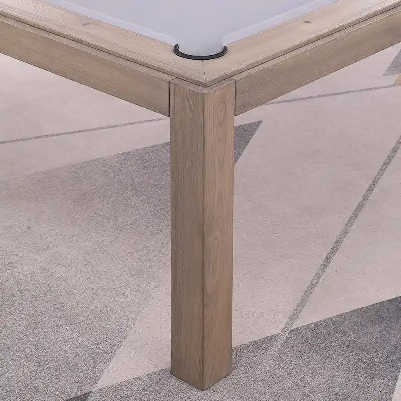 Table de billard de 2,13 m avec plateau de salle à manger