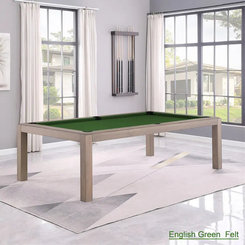 Table de billard de 2,13 m avec plateau de salle à manger