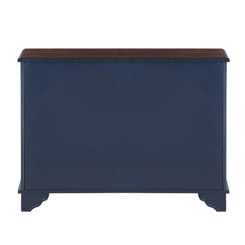 Table basse de salon rétro en bois avec étagère de rangement réglable de 40 po
