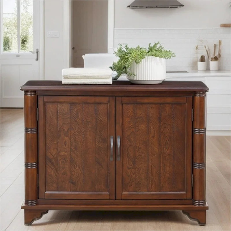 Table basse de salon rétro en bois avec étagère de rangement réglable de 40 po