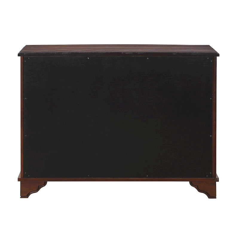 Table basse de salon rétro en bois avec étagère de rangement réglable de 40 po