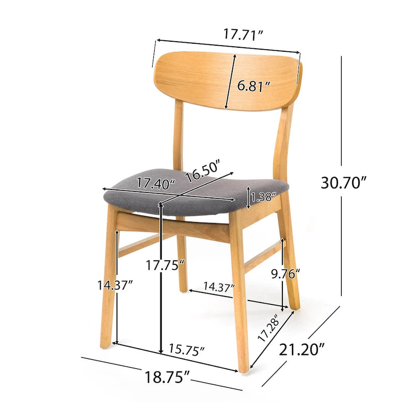 Chaise de salle à manger (lot de 2)