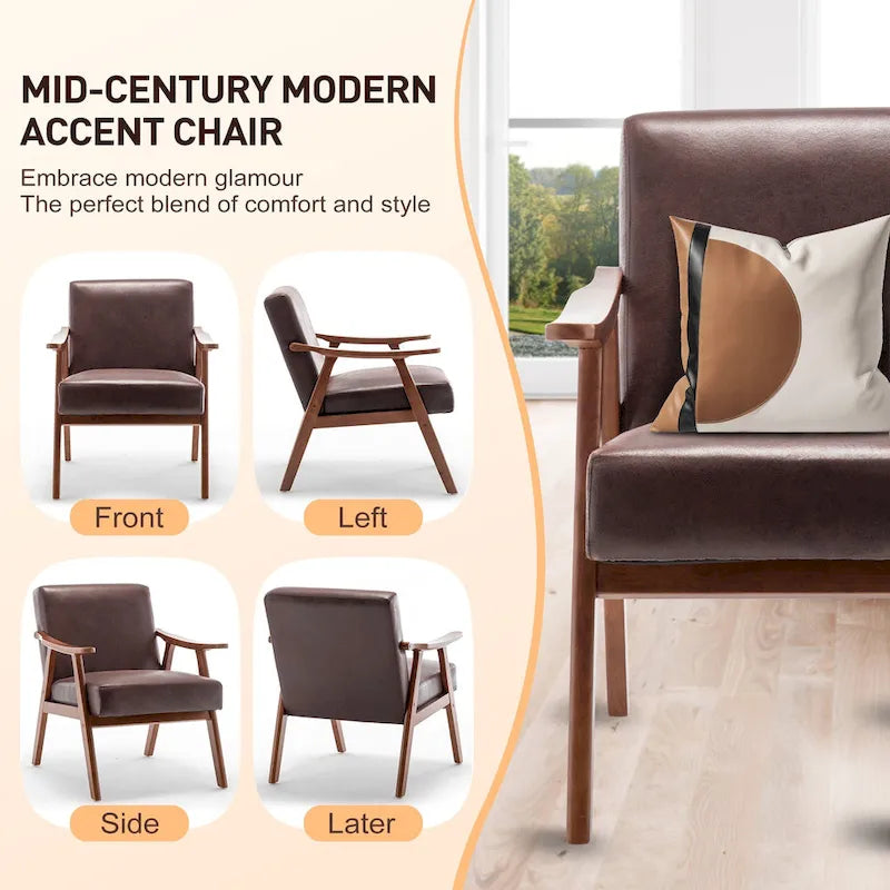 Fauteuil Mid-Century Modern, Fauteuil de salon