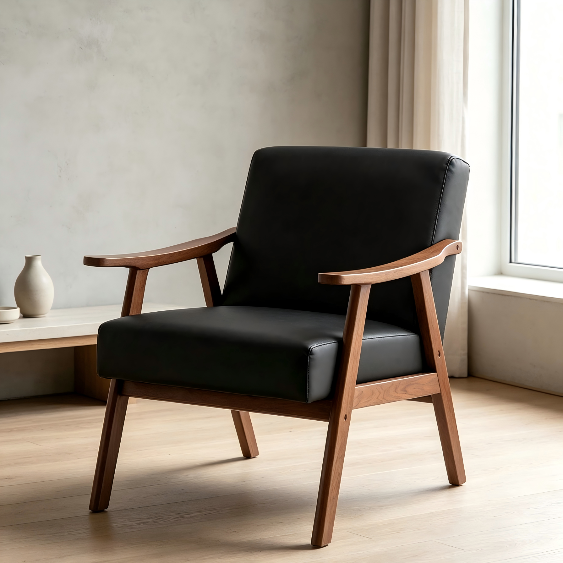 Mid-Century Modern Chair, Living Room Chair